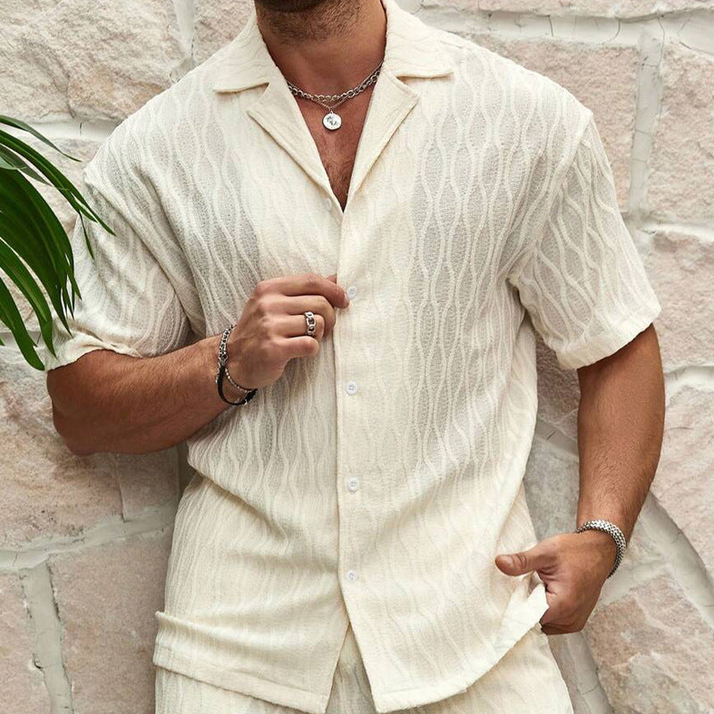Short Sleeve Shirt &  Shorts  Suit