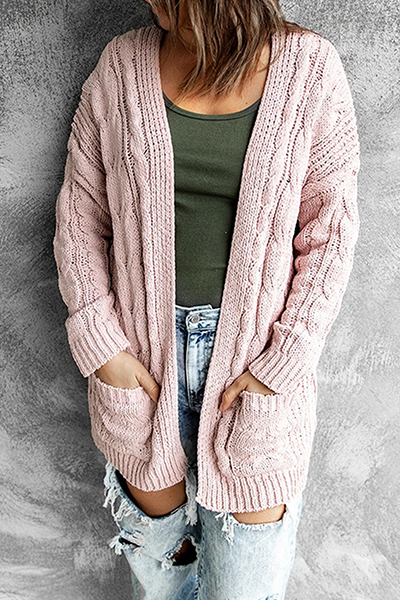 Casual women’s top with slit and Women pokets