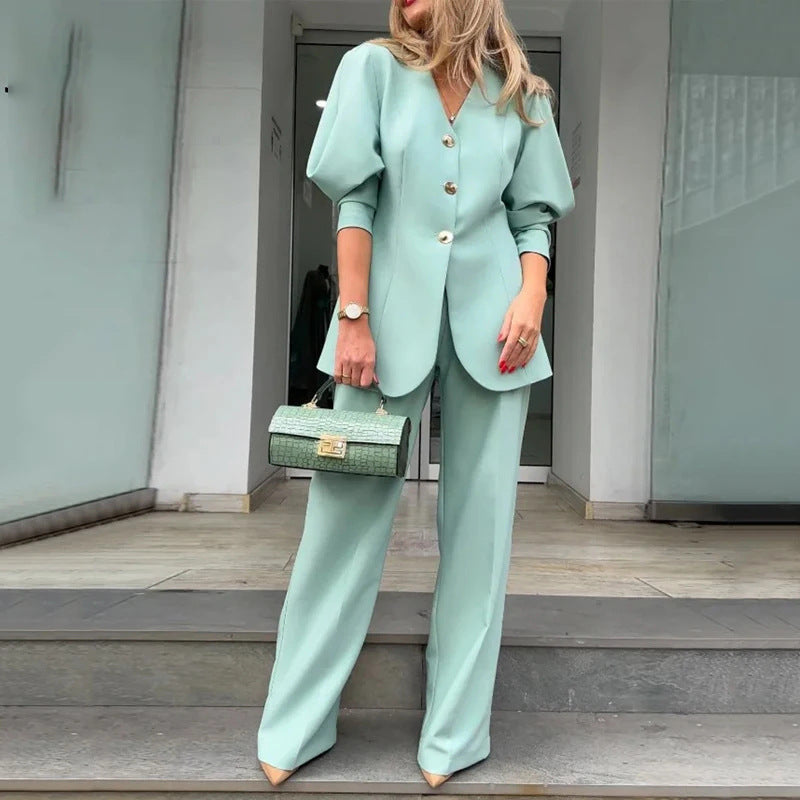 Lantern Sleeve Formal  Outfit