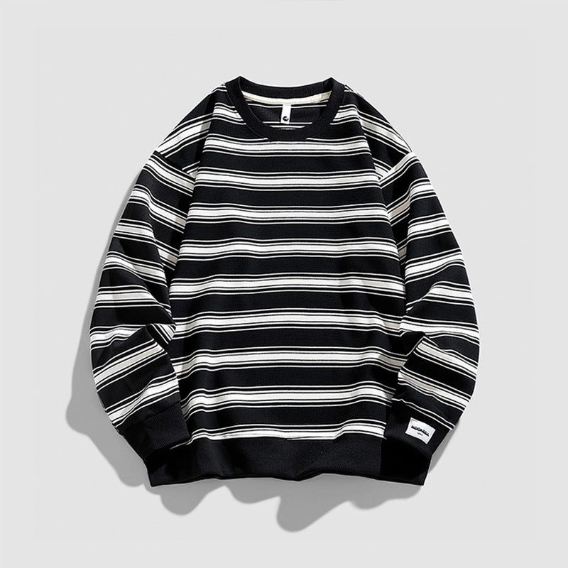 Men's Casual Striped Sweater