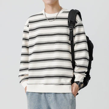 Men's Casual Striped Sweater
