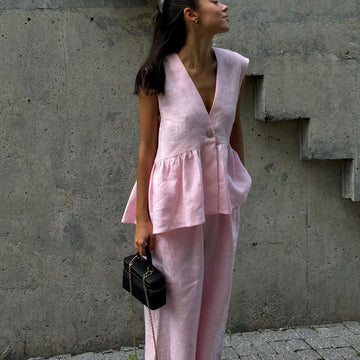 Women's Formal  Top Vest & Trousers